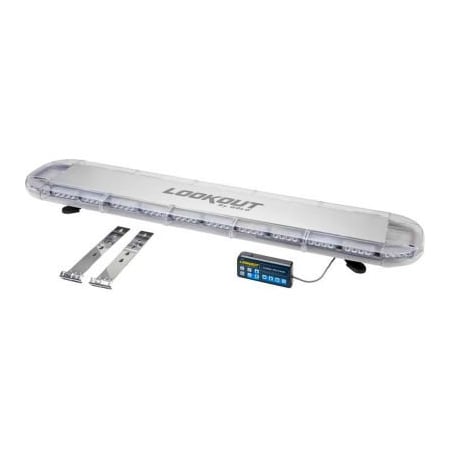 Wolo WOLO Lookout Plus Gen 3 Amber LED Clear Lens, 52" Light Bar - 7950-A 7950-A